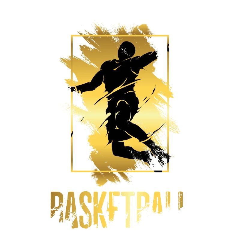 Basketteur Basketteur Dunking Gold Splash