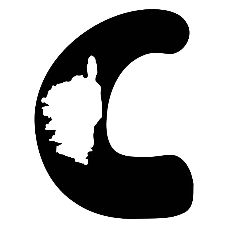 c corse map