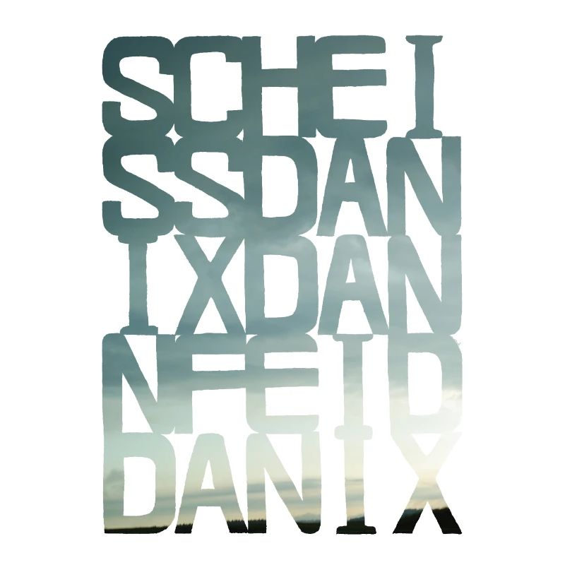 scheiss da nix - blue