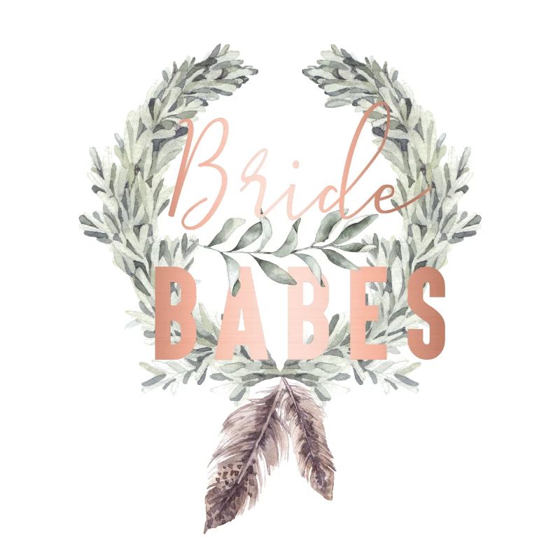 Boho Bride Babes Lorbeerkranz