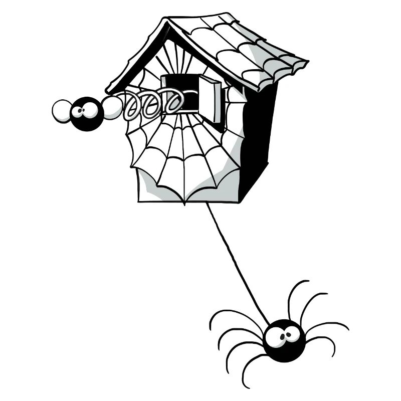 Beth the spider makes cuckoo