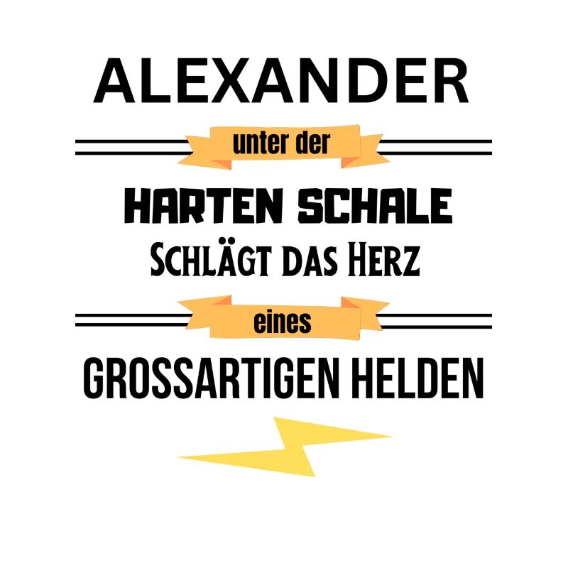 Alexander unter harte Schale eines Großartigen Hel