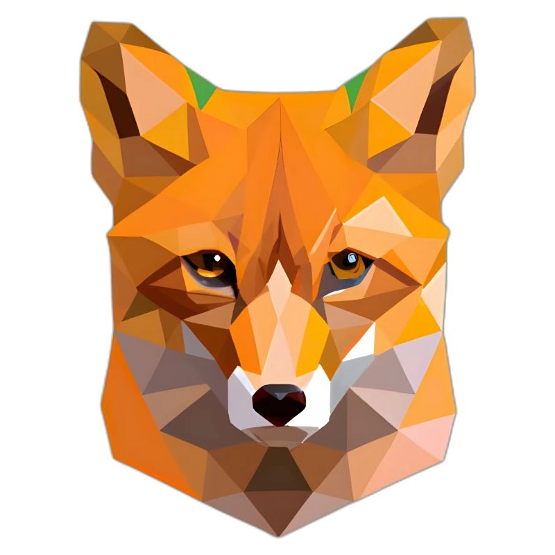 Abstract Polygon Fox