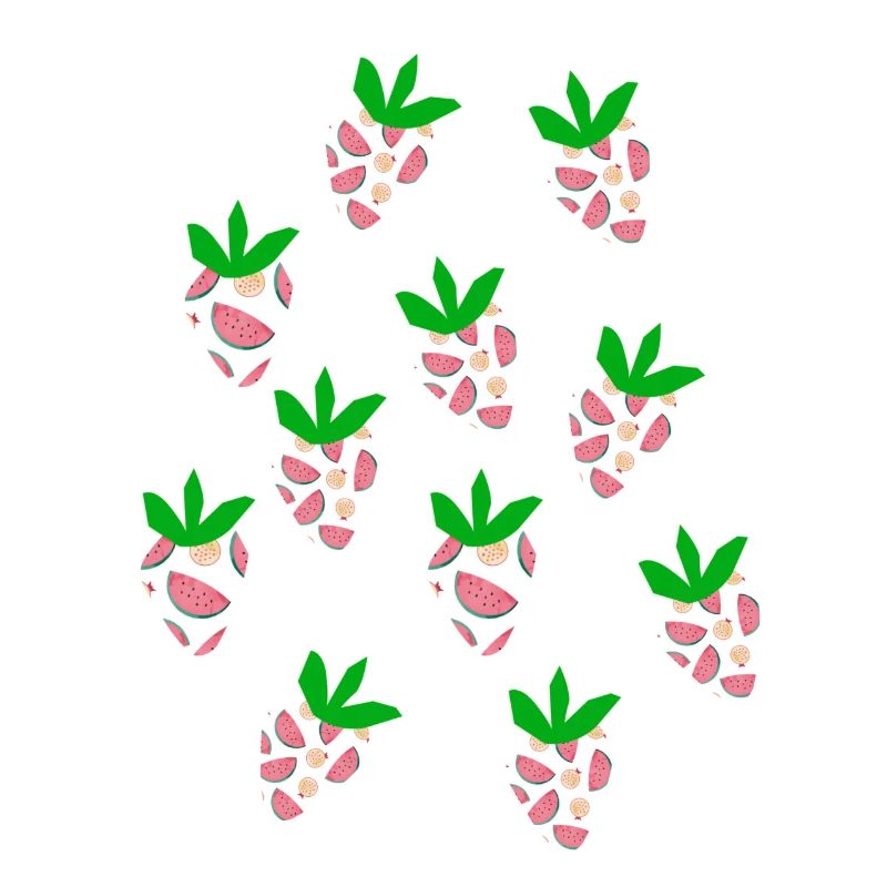 Melone oder Erdbeere?