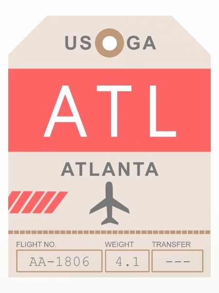 Flughafen Atlanta 1950