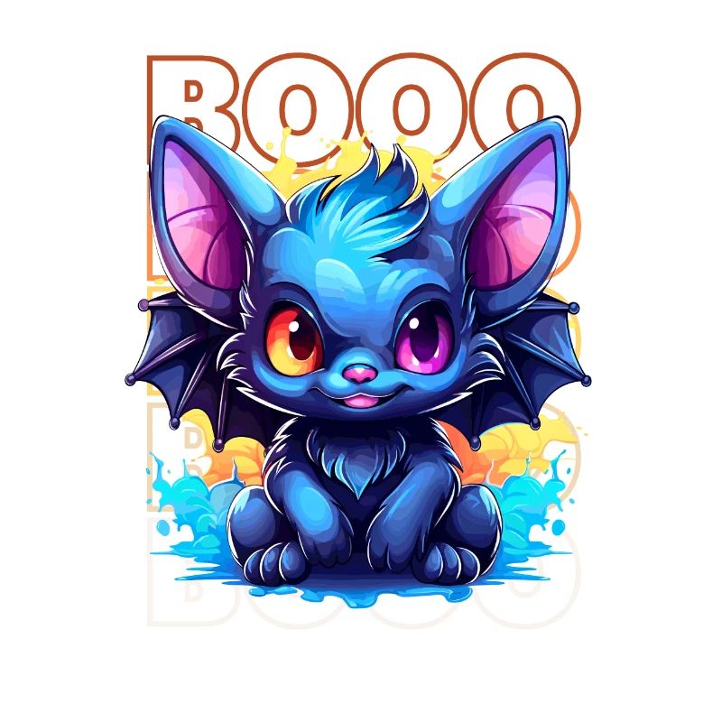Chibi Soar & Booo! Nightflyer Bat Tee!