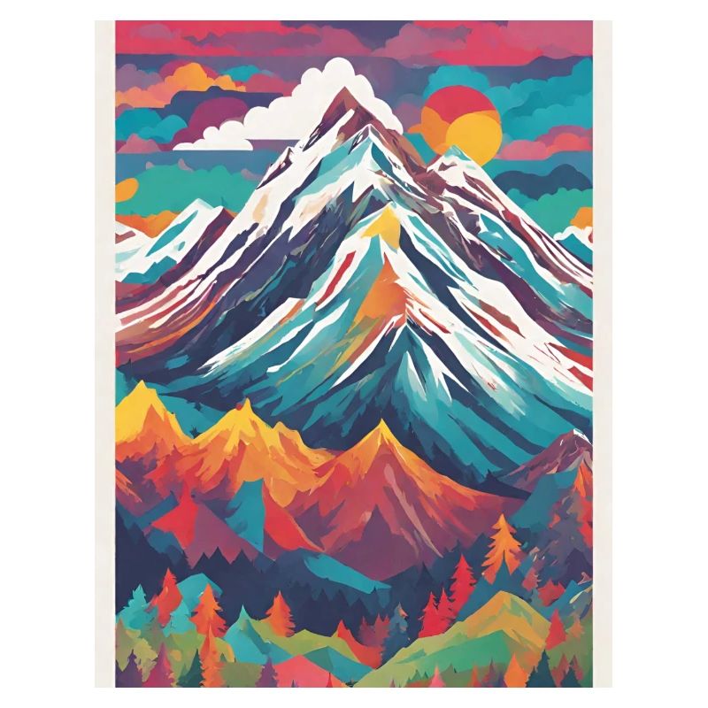 Bunte Berge