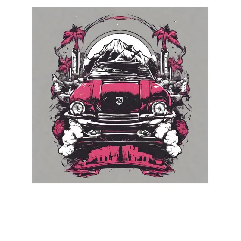 Pinkes Auto