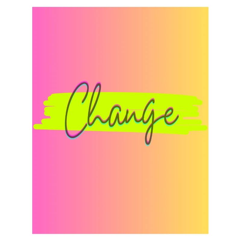 Changer « le rose devient jaune »