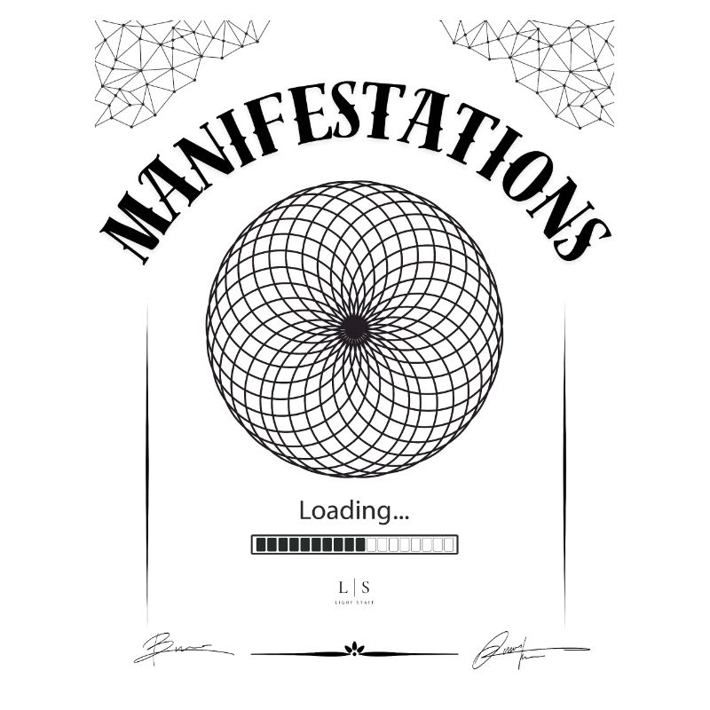 Manifestation loading black/white
