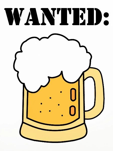 wanted beer