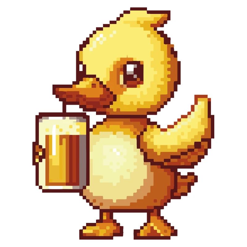 Duck Pixel Beer