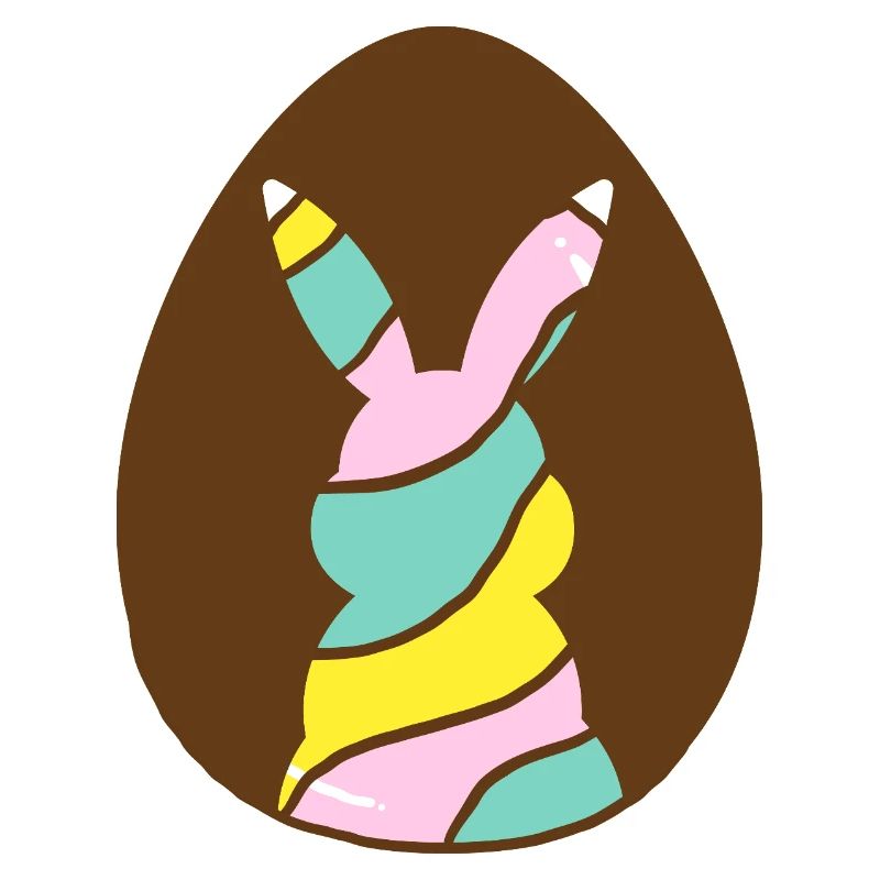 rabbit in egg