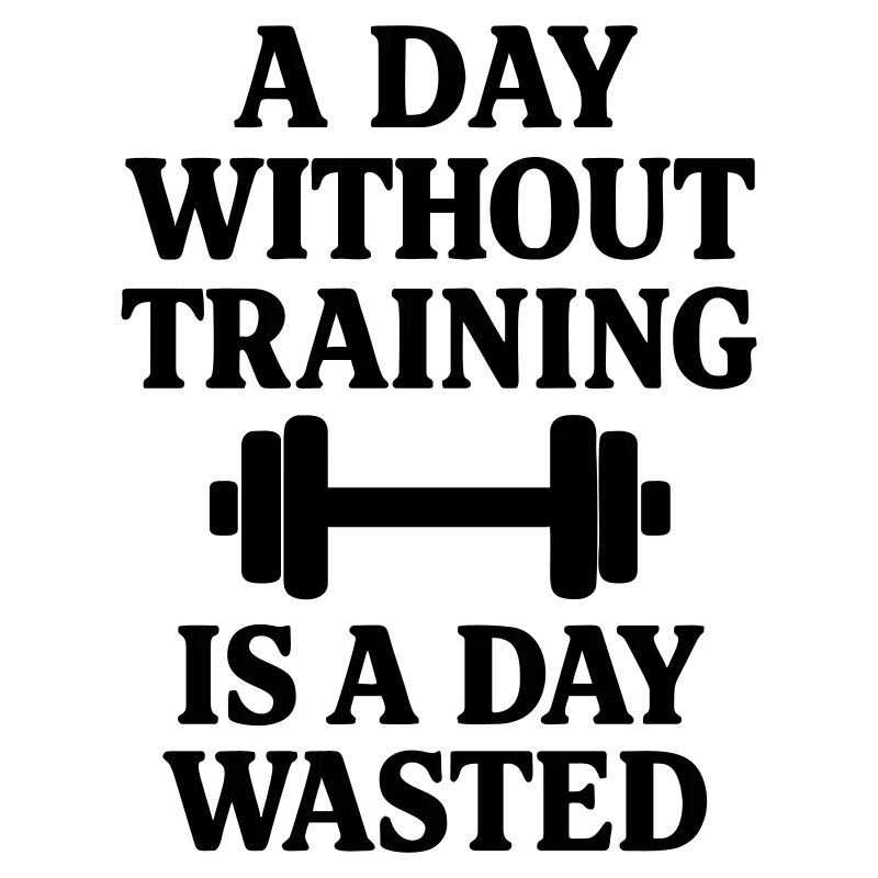 A day without strength training, bodybuilding