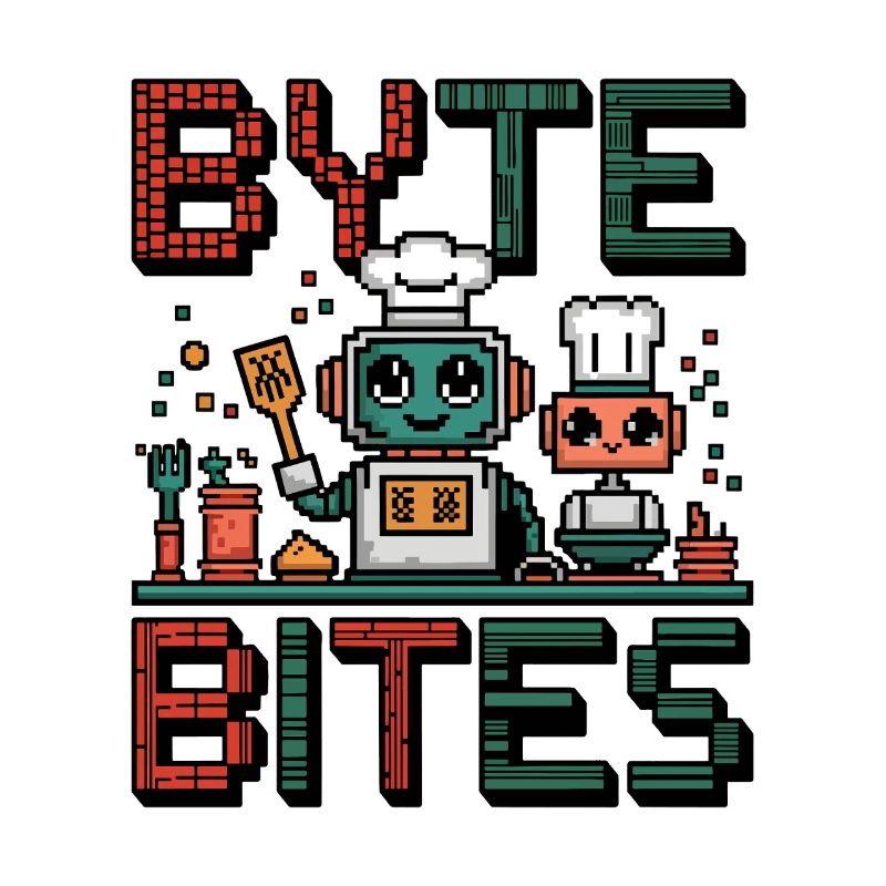 Byte Bites – Niedliche Pixel-Roboterköche, die Spaß kochen