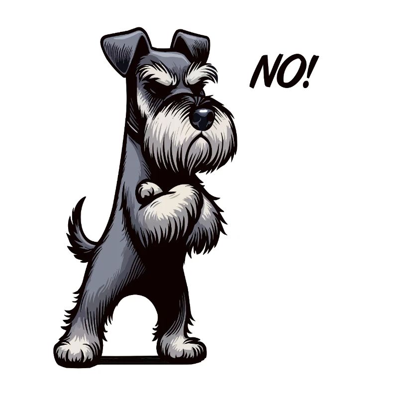 Pas de Schnauzer Schnauzer géant Propriétaire de Schnauzer