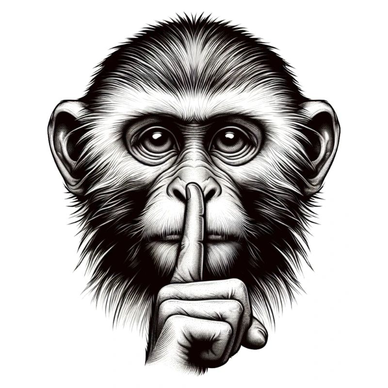 Silent Monkey - Logo