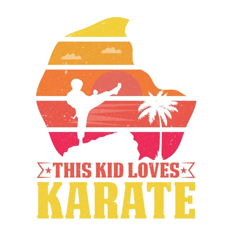 This Kid loves Karate