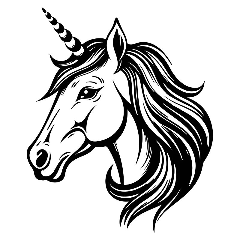 Einhorn Kopf