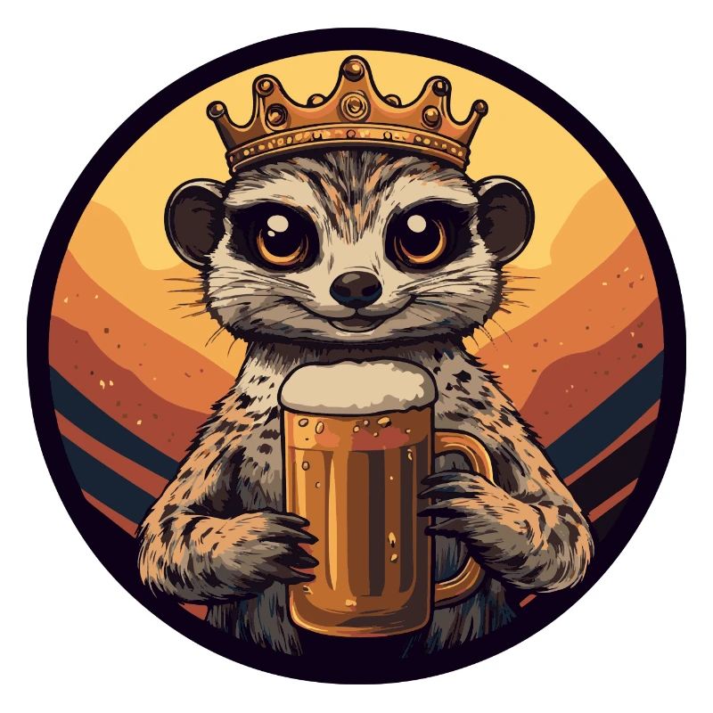 Erdmännchen Bier Comic