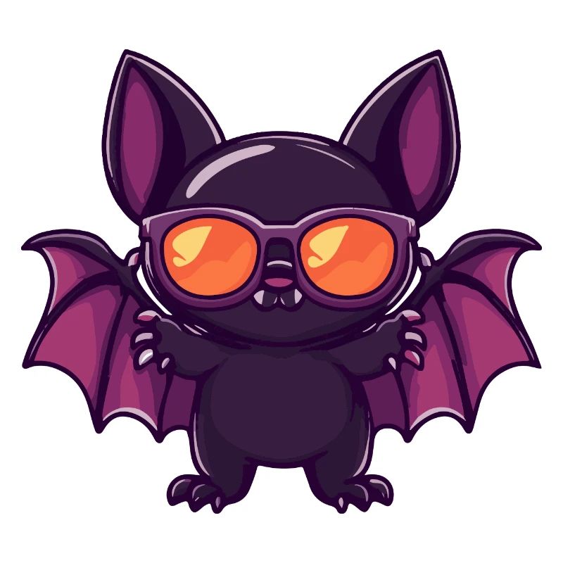 Fledermaus Halloween Cool