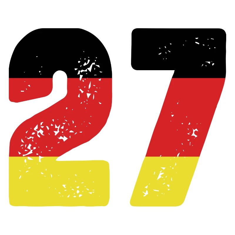 27 Number Jersey Germany