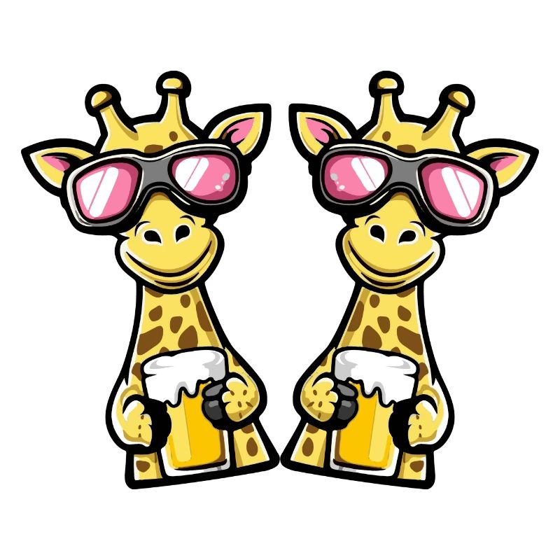 Giraffe Ski Team Bier
