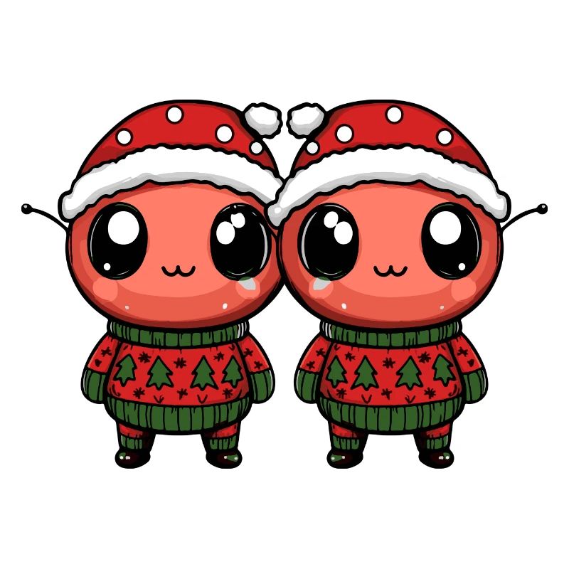 L’équipe de Noël de Ladybug