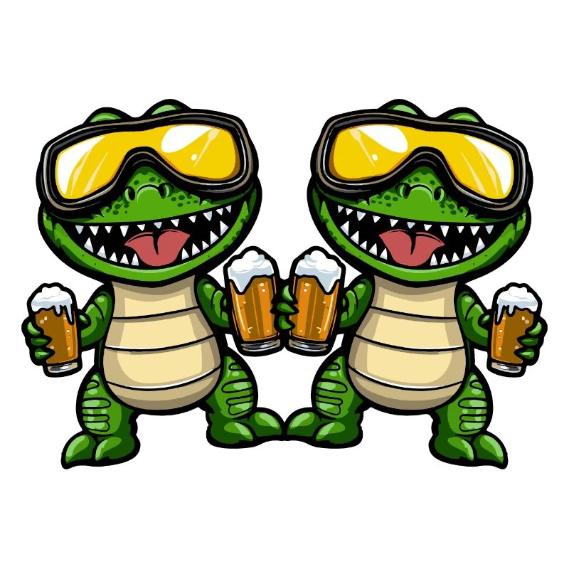 Alligator Ski Team Bier