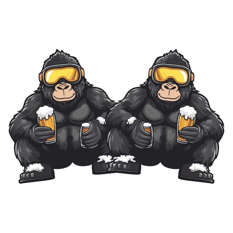 Gorilla Ski Team Beer