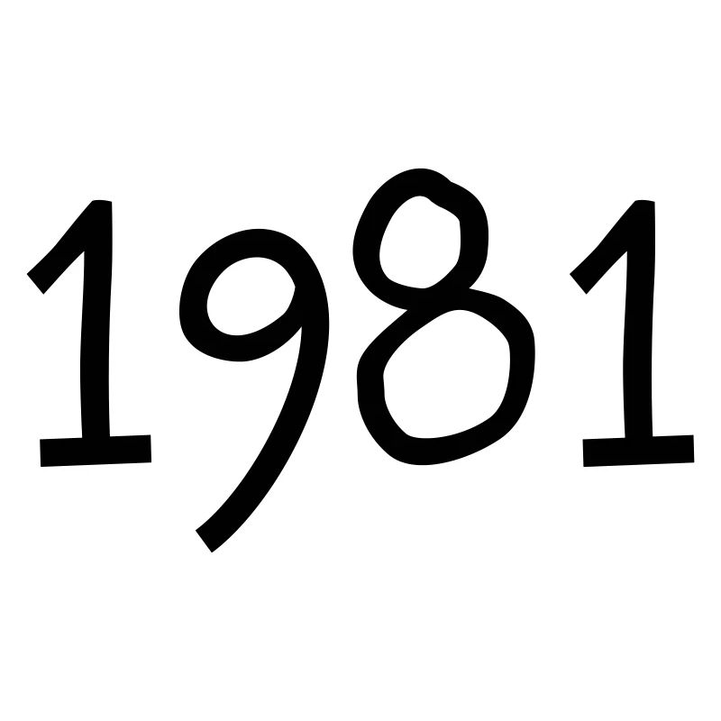 Année de naissance 1981 Idée cadeau Anniversaire