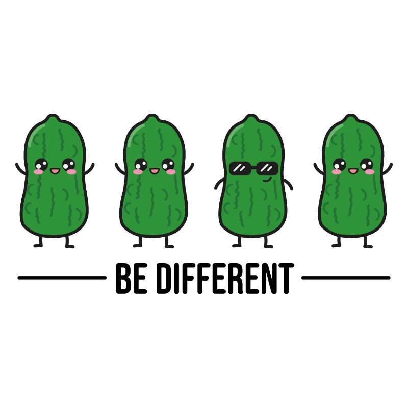 Être différent Gril de concombre aigre Griller