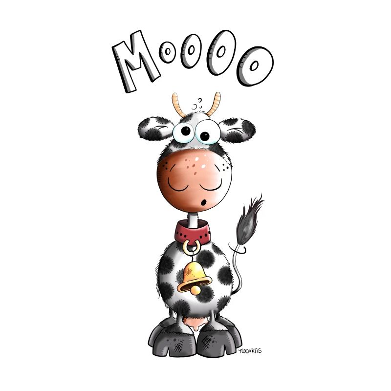Da steht die Moooo Kuh