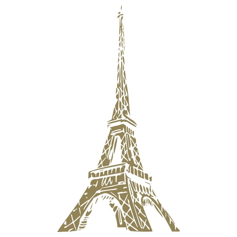 Eiffel Tower Paris minimalist landmark