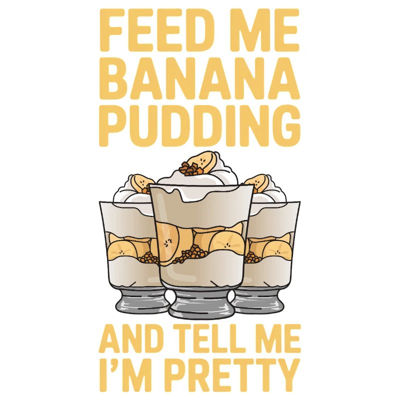 Cadeau de pudding à la banane Pudding à la banane