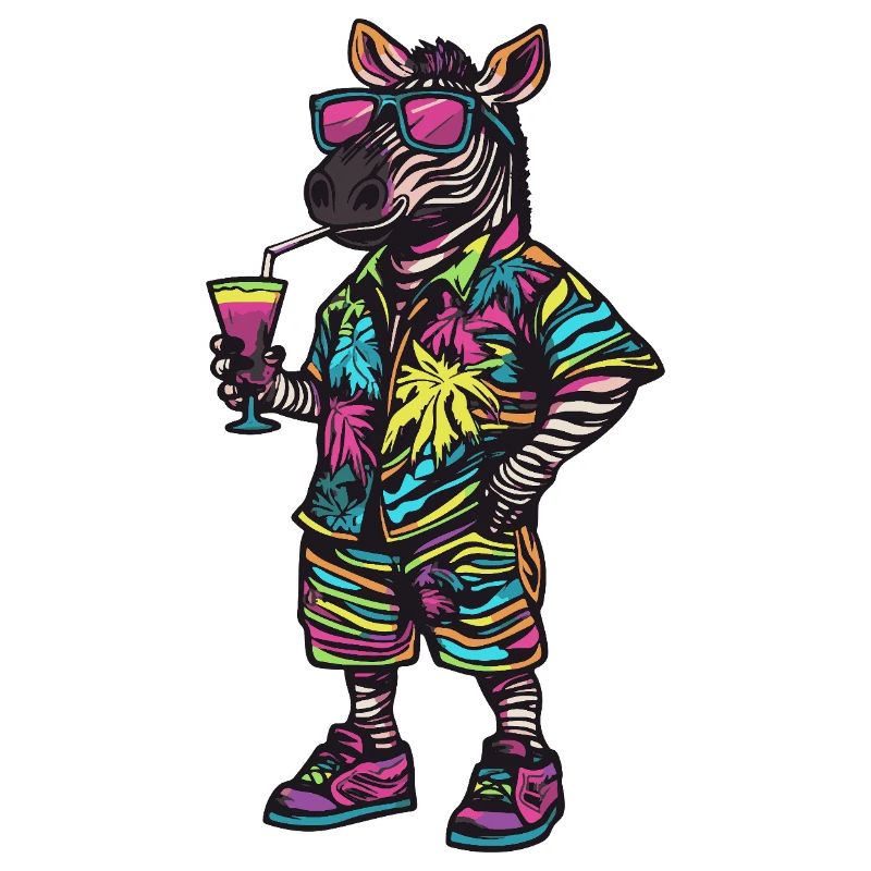 Zebra Comic Sommer