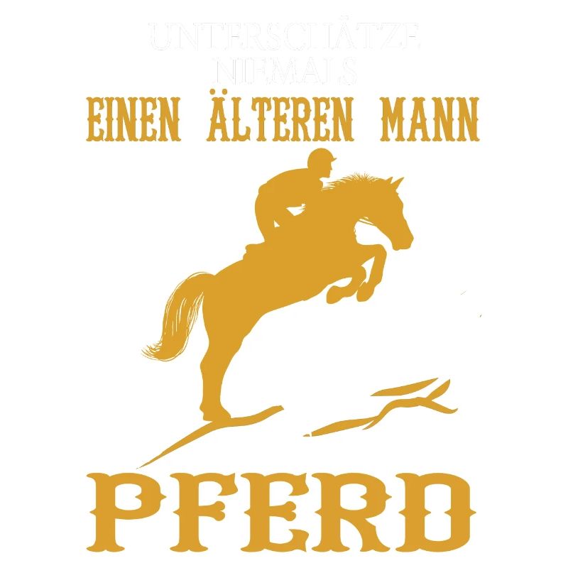 Alter Mann Pferd