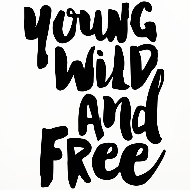 Giovane selvaggio e libero
