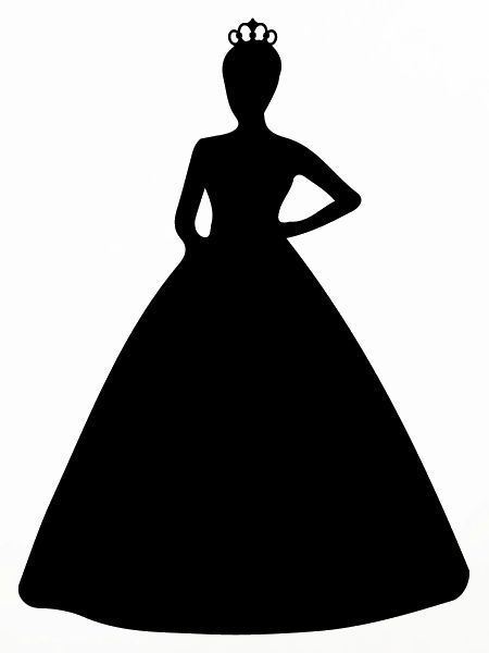 prinzessin silhouette
