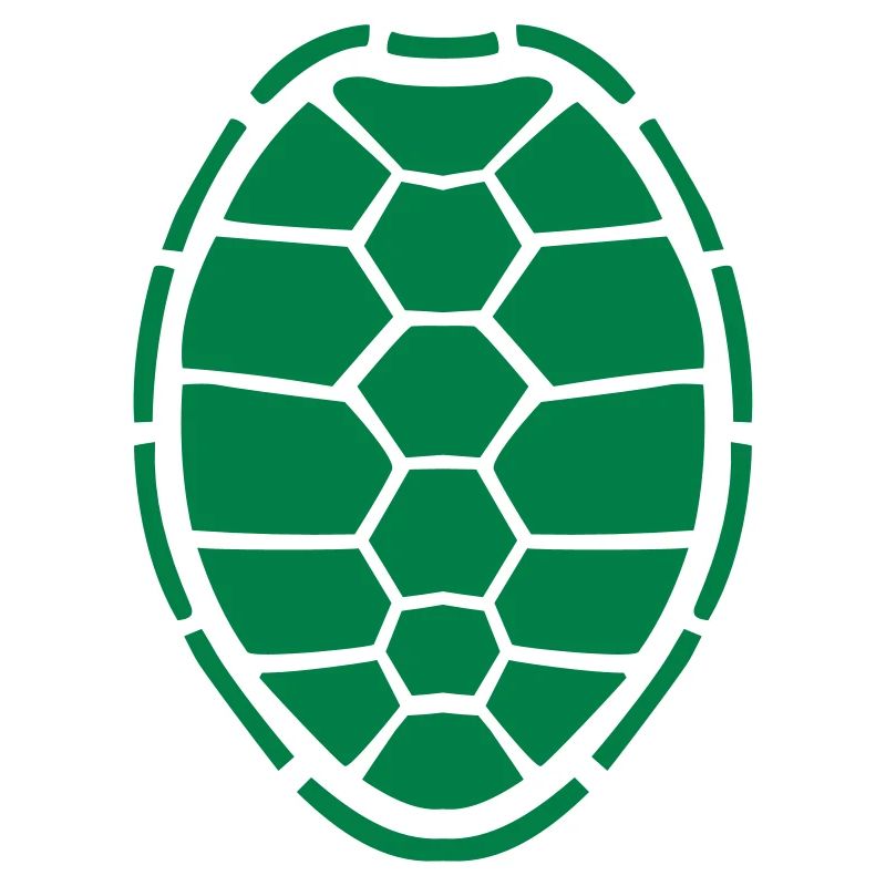 turtle shell design logo comic cartoon turtle armo