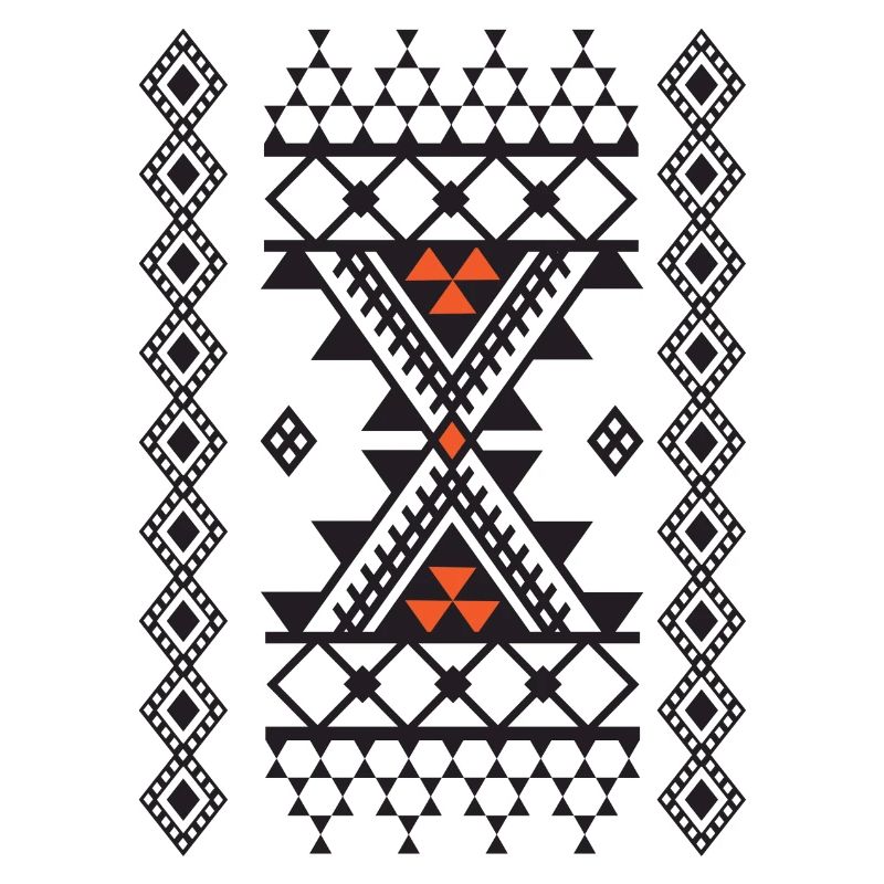 Kabyle carpet pattern