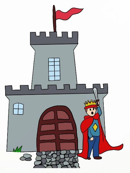 Ritter und Burg