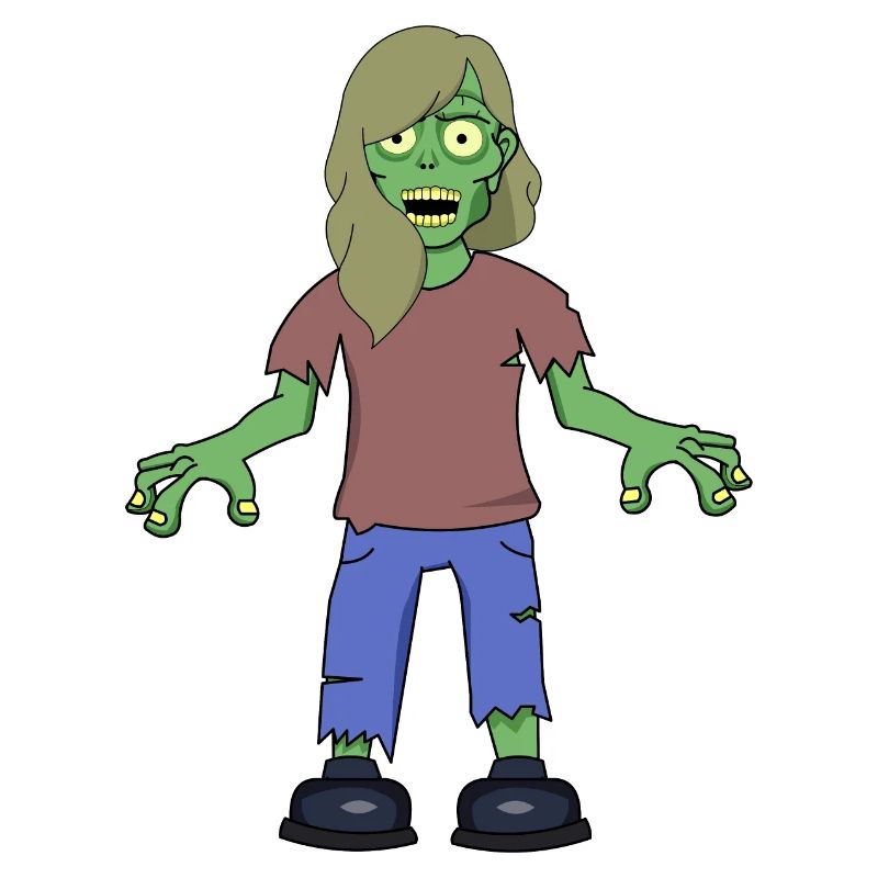 Zombie Mädchen