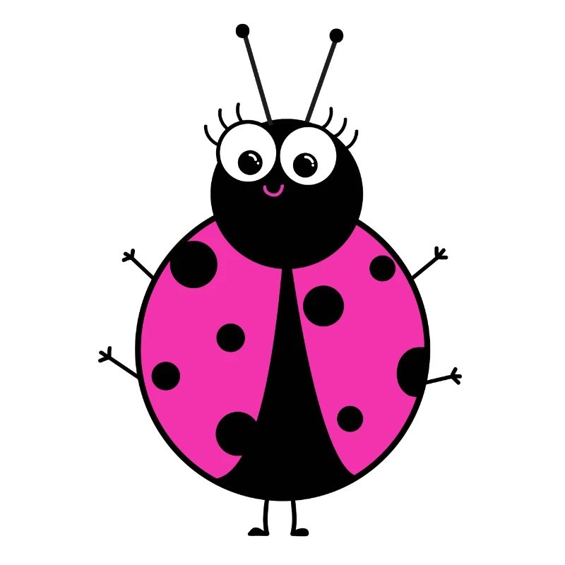 Marienkäfer Pink