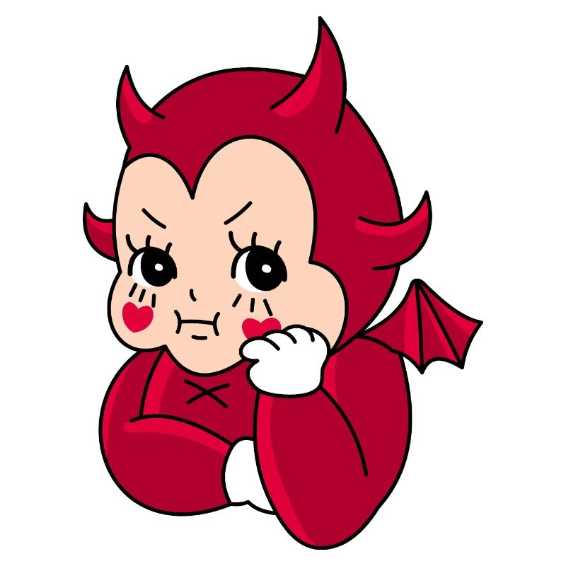 Devil baby doll