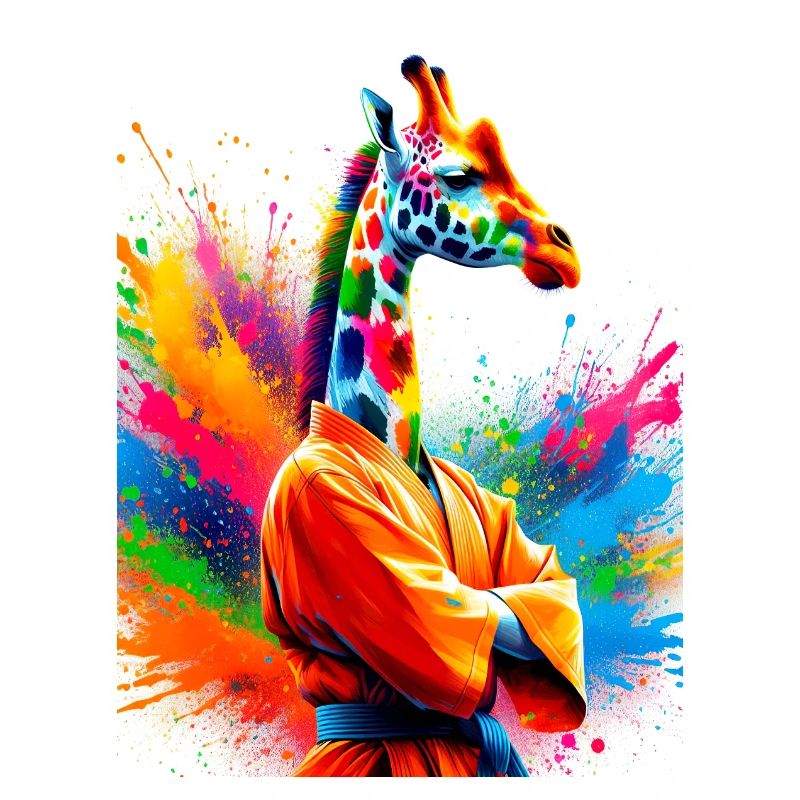 Karate Giraffe