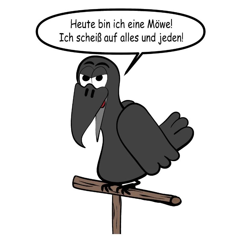 Heute bin ich eine Möwe