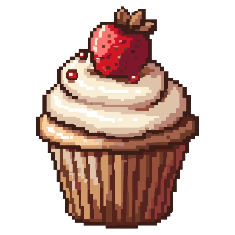 Muffin Pixel Icon