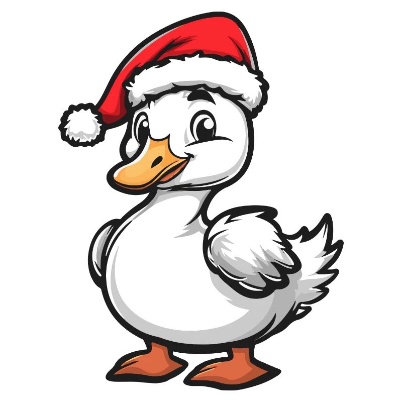 Gans Weihnachten Niedlich