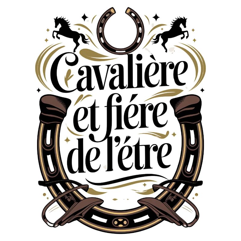 Cavalière et fière de l'être